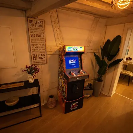 Apartman Gartenwohnung-terrasse-3 Schlafzimmer-85zolltv-arcade Schwabach
